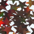 Star 5 Point Sequin 1.5" Bronze Brown Lazersheen Reflective Metallic Paillettes