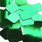 Square Diamond Sequin 1.5" Green Metallic Loose Couture Paillettes