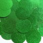 Round Sequin 40mm Green Metallic Embossed Texture Loose Couture Paillettes