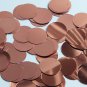 Round Sequin 24mm (1") Copper Rose Metallic Loose Couture Paillettes