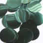 Round Sequin 40mm Pine Green Metallic Loose Couture Paillettes
