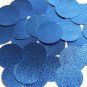 Round Sequin 40mm Royal Blue Metallic Embossed Texture Loose Couture Paillettes