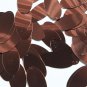 Oval Sequin 1.5" Chocolate Brown Metallic Loose Couture Paillettes