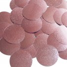 Round Sequin 40mm Pink Metallic Embossed Texture Loose Couture Paillettes
