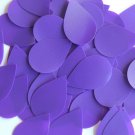 Teardrop Sequin 1.5" Purple Opaque Vinyl Loose Couture Paillettes