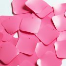 Square Sequin 30mm Bubblegum Pink Opaque Vinyl Loose Couture Paillettes