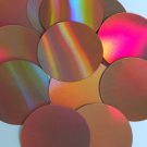 Round Sequin 2" Copper Lazersheen Reflective Metallic Loose Couture Paillettes
