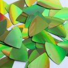Fishscale Fin Sequin 1.5" Lime Green Lazersheen Reflective Metallic Paillettes
