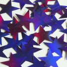 Star 5 Point Sequin 1.5" Deep Purple Lazersheen Reflective Metallic Paillettes