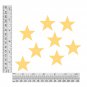 Star 5 Point Sequin 1.5" Deep Purple Lazersheen Reflective Metallic Paillettes