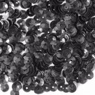 Vintage Sequins 6mm Shiny Jet Black Point Cone Cup Pk/800