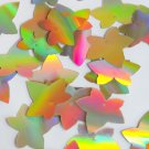 Grape Vine Leaf Sequin 1.25" Gold Lazersheen Reflective Metallic Loose Paillette