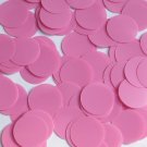 Round Sequin 24mm Dolly Pink Matte Satin Metallic Loose Couture Paillettes