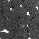 Navette Leaf Sequin 1.5" Black Metallic Sparkle Glitter Texture Loose Paillette