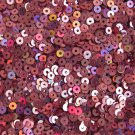 3mm Round Flat Sequins Rose Pink Shiny Lazersheen Rainbow Reflective Metallic