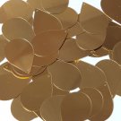 Teardrop Sequin 1.5" Copper Gold Metallic Loose Couture Paillettes