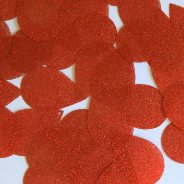 Teardrop Sequin 1.5" Dark Red Metallic Sparkle Glitter Texture Loose Paillettes
