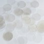 Round Sequin 24mm Crystal Luster Pearlized Wash Effect Loose Couture Paillettes