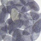 Oval Sequin 1.5" Lilac Lavender Silky Fiber Strand Fabric Couture Paillettes