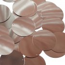 Round Sequin 40mm Light Gold Metallic Loose Couture Paillettes