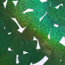 Sequin Fishscale Fin 1.5" Green Sparkle Glitter Metallic. Made in USA