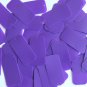 Rectangle Sequin 1.5" x .75" Purple Opaque Vinyl Loose Couture Paillettes