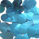 Teardrop Sequin 1.5" Sky Blue Metallic Loose Couture Paillettes