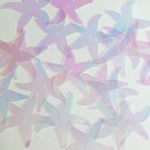 Starfish Sequin Center Hole 1.5" Crystal Crystalina Iris Mirror Iridescent