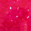 Sequin 30mm Shape Wiggle Round Vinyl Go Go Trans Raspberry. Made in USA