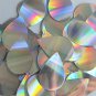 Teardrop Sequin 1.5" Silver Laser Light Show Metallic Loose Couture Paillettes
