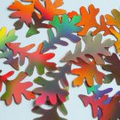 Oak Leaf Sequin 1.5" Copper Lazersheen Reflective Metallic Couture Paillettes