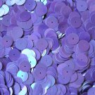 10mm Flat Sequins Purple Rainbow Iris Shiny Opaque