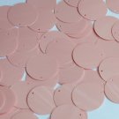 Round Sequin 24mm Light Pink Opaque Glossy High Shine Loose Couture Paillettes