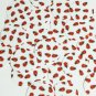 Round Sequin 30mm Red Ladybugs Ladybirds on White Opaque Loose Couture Paillette