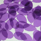 Facet Gem Teardrop Sequin 1.25" Amethyst Purple Transparent Glossy Paillettes
