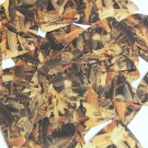 Sequin Fishscale Fin 1.5" Orange Gold Bird Feathers Print Metallic