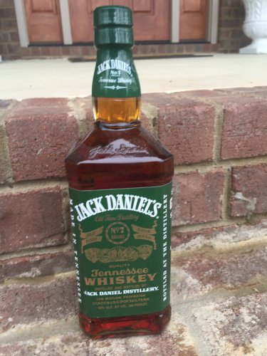 Green Label  Jack Daniels Bottles