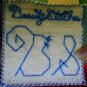 BeautyStitches Coaster Designs: Initials Small Folders