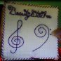 BeautyStitches Coaster Designs: Musicality