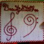 BeautyStitches Coaster Designs: Musicality