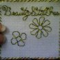 BeautyStitches Coaster Designs: Flowers