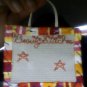 BeautyStitches Coaster Designs: Stars (bordered)