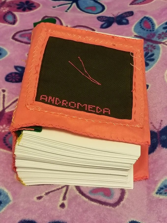 Andromeda Constellation Blank Book