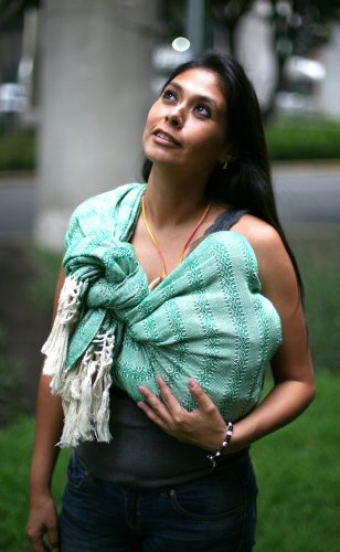 Baby carrier wrap multi purpose Mexican Rebozo sling