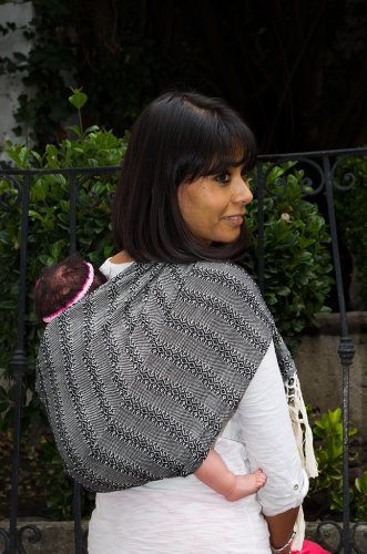Baby carrier wrap multi purpose Mexican Rebozo sling