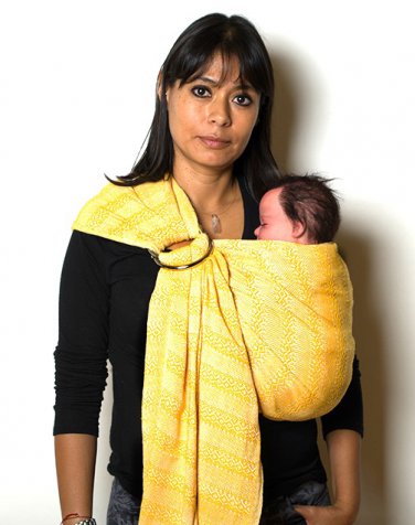 Baby carrier wrap multi purpose Mexican Rebozo sling