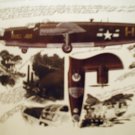 WW2 B-24 aviation art print