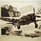 WW2 print P-47 no reserve