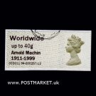 VFU Post and Go Stamp - Arnold Machin Centenary Overprint STAMPEX 2011