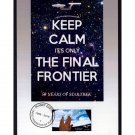 50 Years STAR TREK Limited Edition Postcard with Cinderella Stamp and Faux Postmark